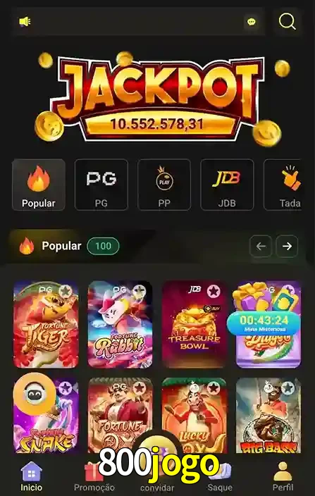 Promoções Especiais no 800jogo App